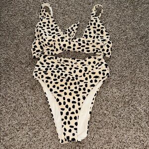 Aerie polka dot bikini